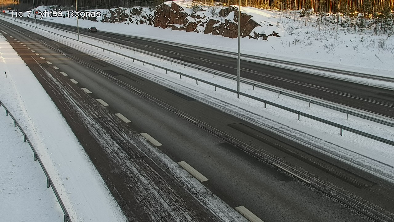 Kelikamerat Kuva Tie 7 Pyhtää, Roonas, Pyhtää, Kymenlaakso