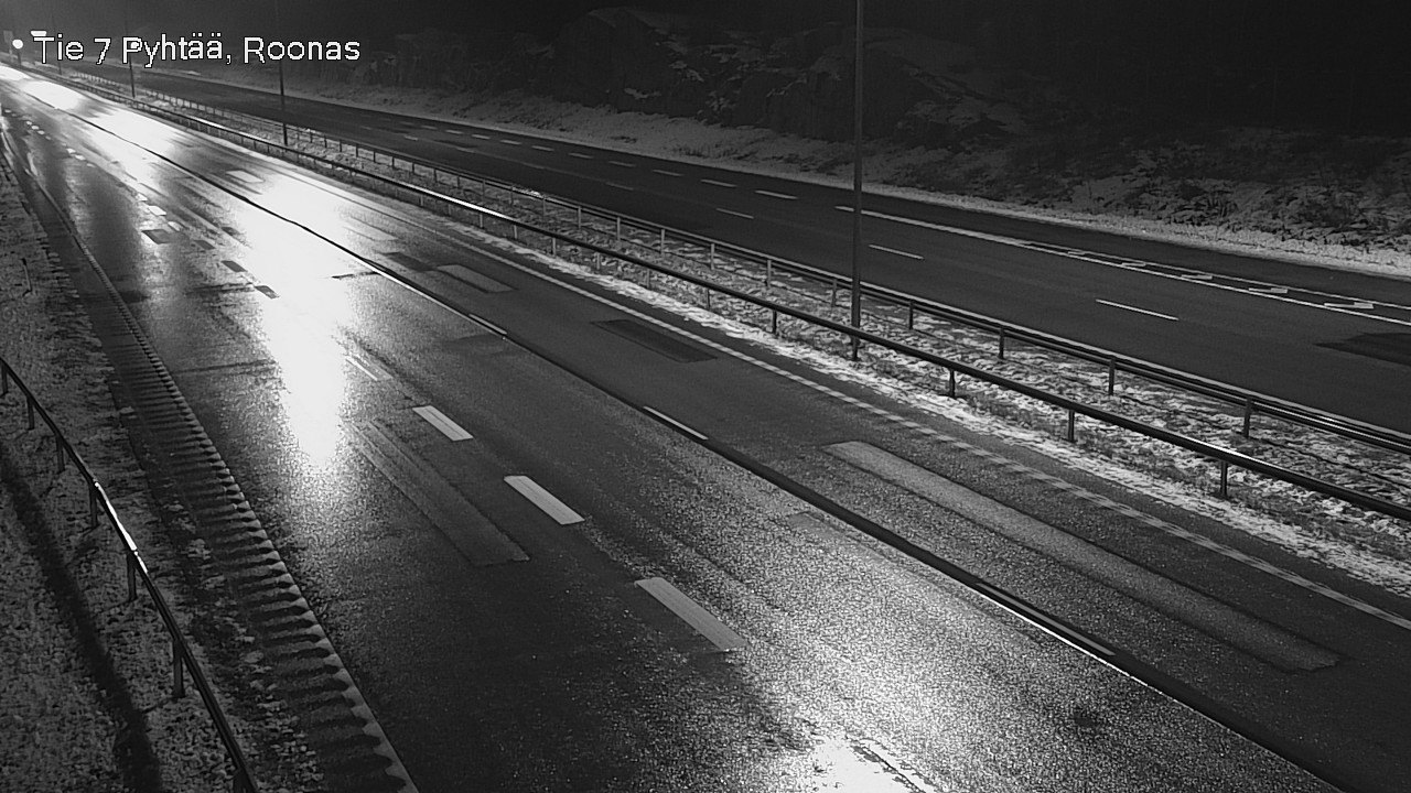 Weather Camera Image Väg 7 Pyttis, Rånäs, Pyhtää, Kymenlaakso