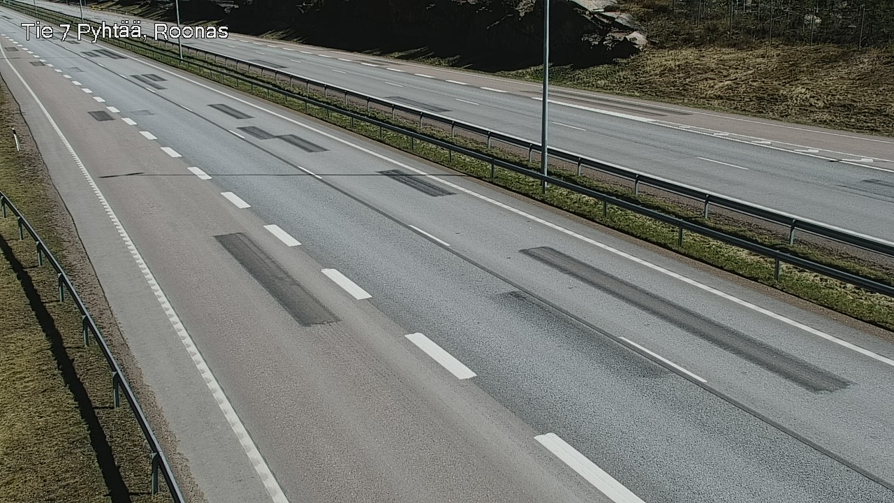 Weather Camera Image Väg 7 Pyttis, Rånäs, Pyhtää, Kymenlaakso