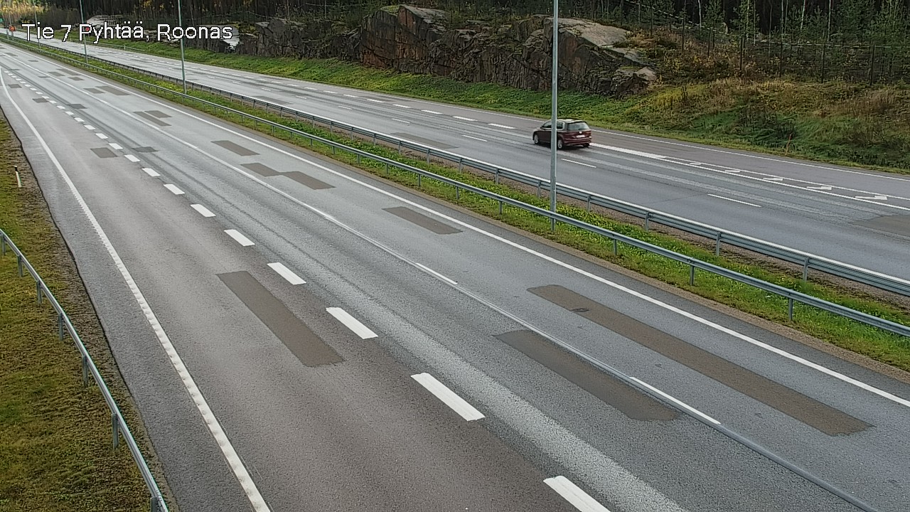 Kelikamerat Kuva Tie 7 Pyhtää, Roonas, Pyhtää, Kymenlaakso