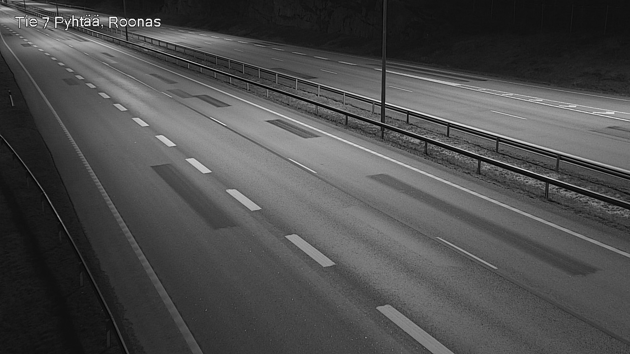 Weather Camera Image Väg 7 Pyttis, Rånäs, Pyhtää, Kymenlaakso