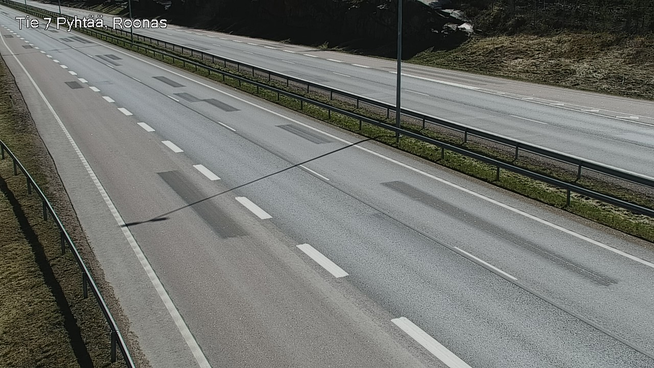Weather Camera Image Väg 7 Pyttis, Rånäs, Pyhtää, Kymenlaakso