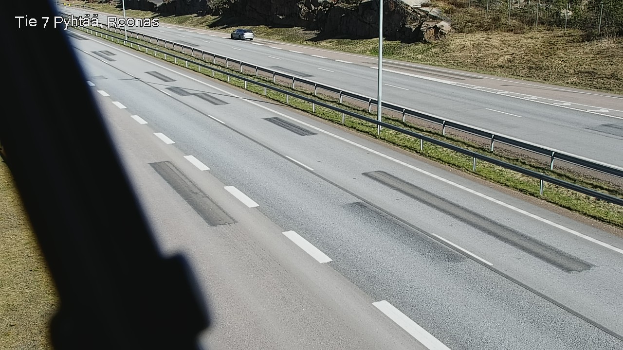 Weather Camera Image Väg 7 Pyttis, Rånäs, Pyhtää, Kymenlaakso
