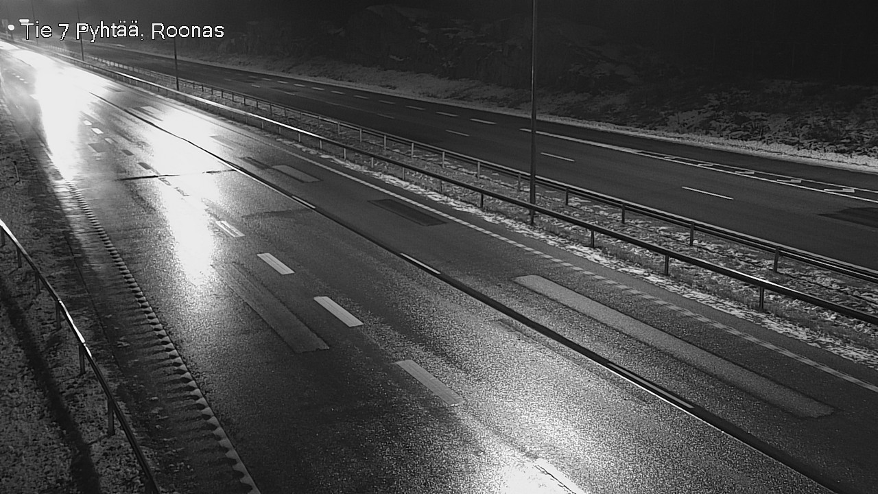 Weather Camera Image Väg 7 Pyttis, Rånäs, Pyhtää, Kymenlaakso