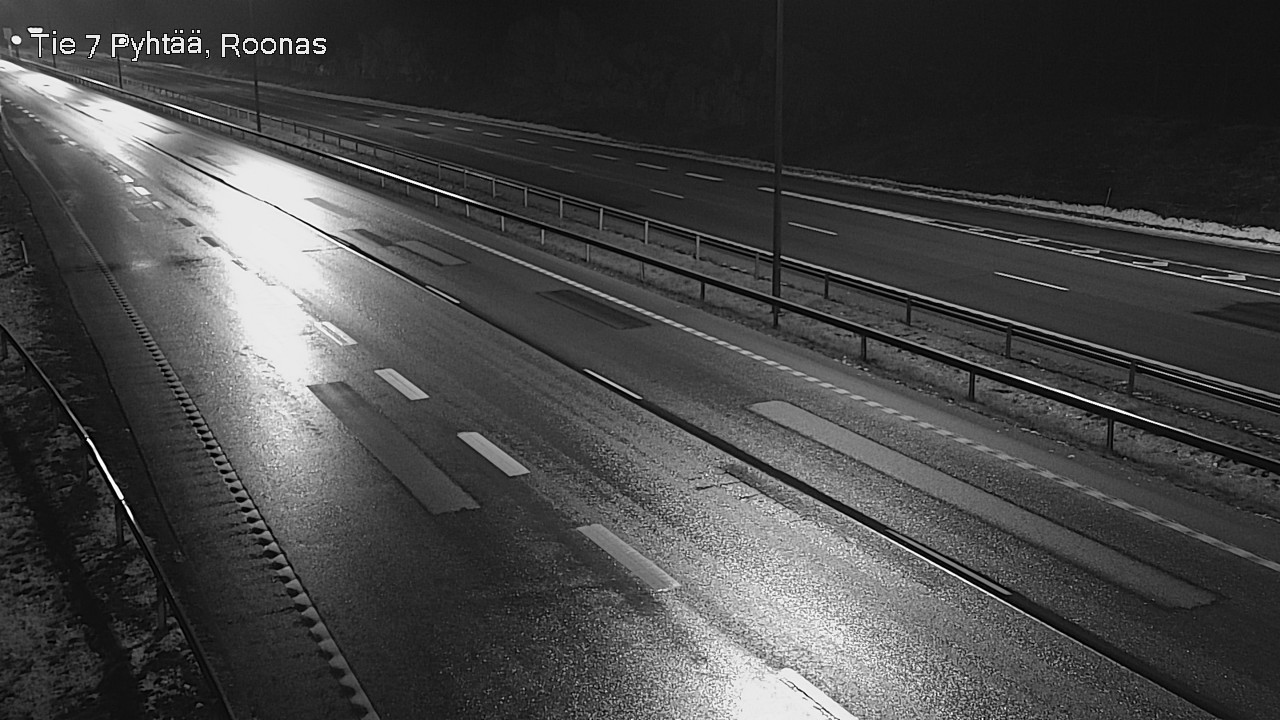 Weather Camera Image Väg 7 Pyttis, Rånäs, Pyhtää, Kymenlaakso