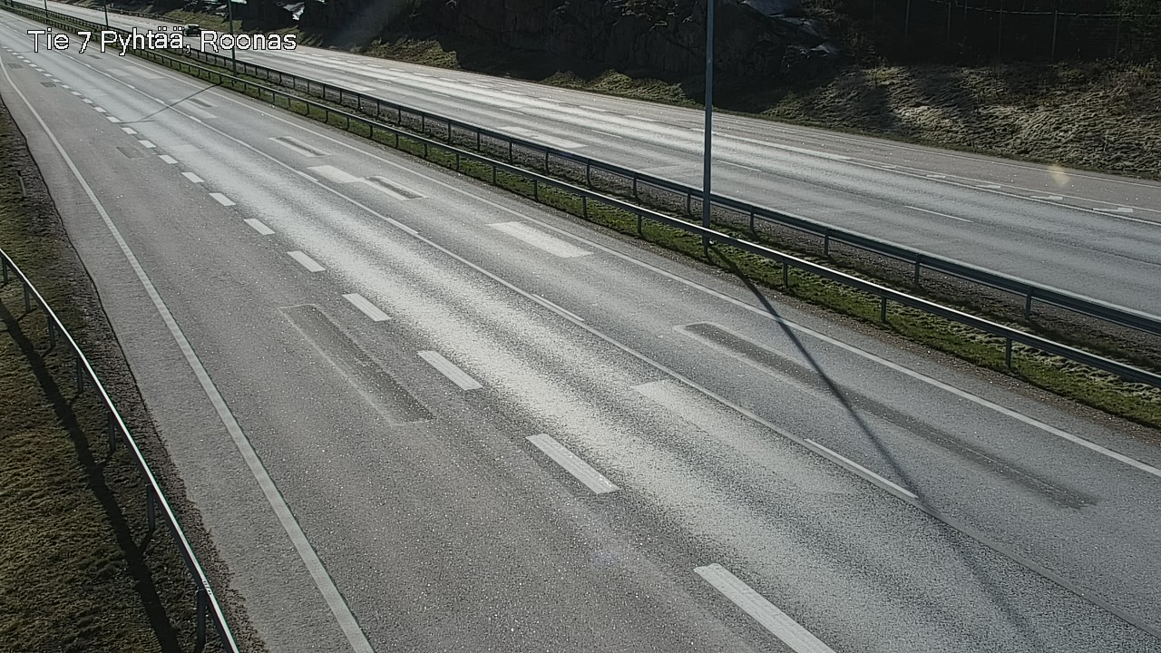 Weather Camera Image Väg 7 Pyttis, Rånäs, Pyhtää, Kymenlaakso