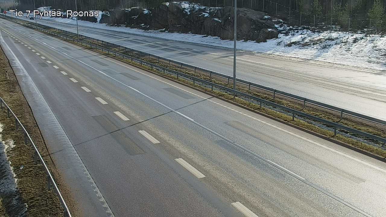 Weather Camera Image Road 7 Pyhtää, Roonas, Pyhtää, Kymenlaakso