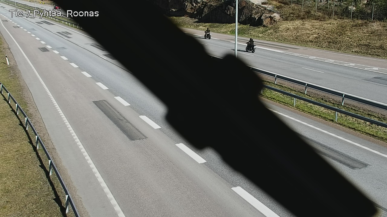 Weather Camera Image Väg 7 Pyttis, Rånäs, Pyhtää, Kymenlaakso