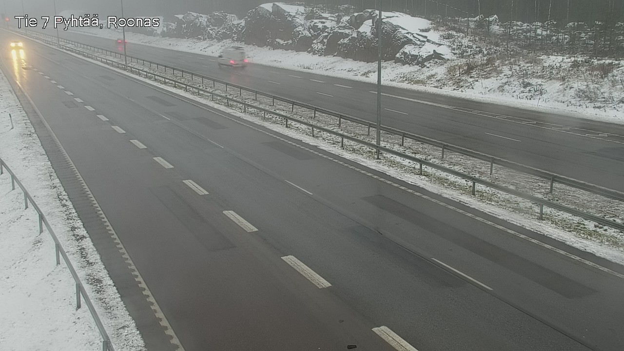 Weather Camera Image Väg 7 Pyttis, Rånäs, Pyhtää, Kymenlaakso
