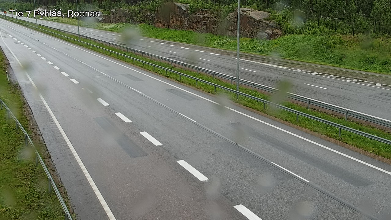 Weather Camera Image Väg 7 Pyttis, Rånäs, Pyhtää, Kymenlaakso