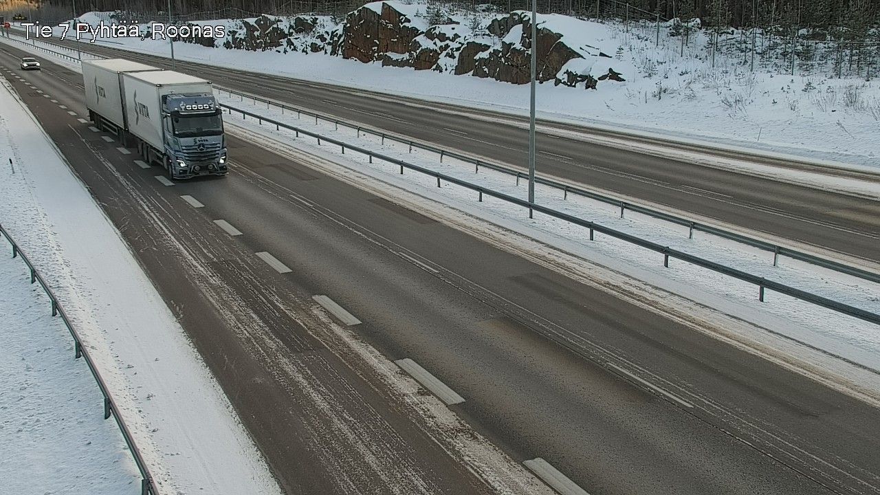 Weather Camera Image Road 7 Pyhtää, Roonas, Pyhtää, Kymenlaakso