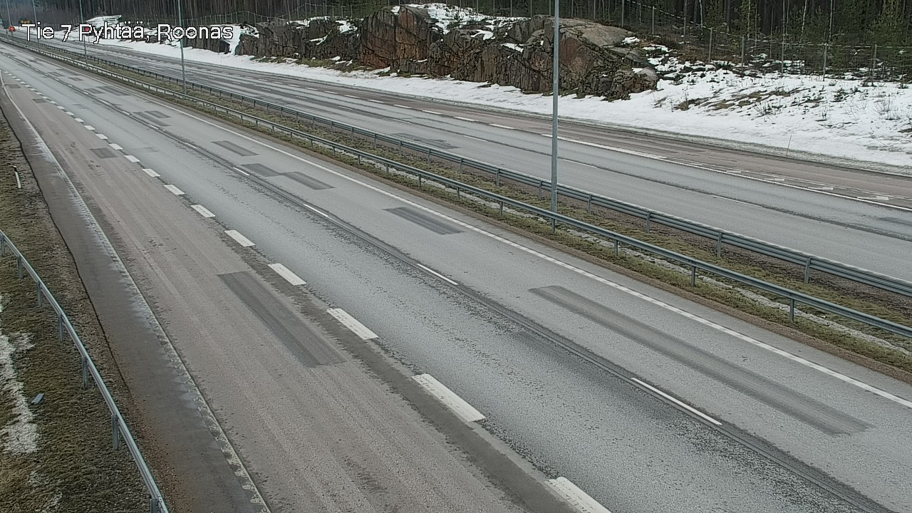 Weather Camera Image Road 7 Pyhtää, Roonas, Pyhtää, Kymenlaakso