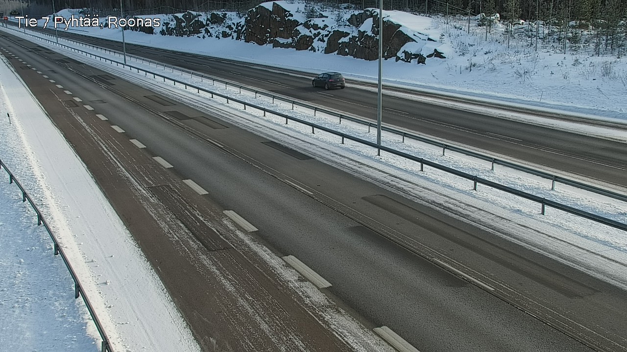 Weather Camera Image Road 7 Pyhtää, Roonas, Pyhtää, Kymenlaakso