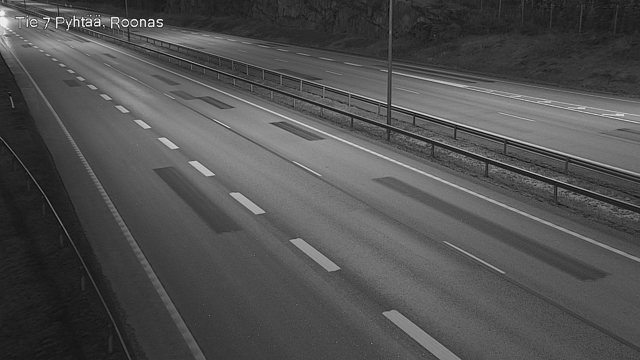 Weather Camera Image Väg 7 Pyttis, Rånäs, Pyhtää, Kymenlaakso