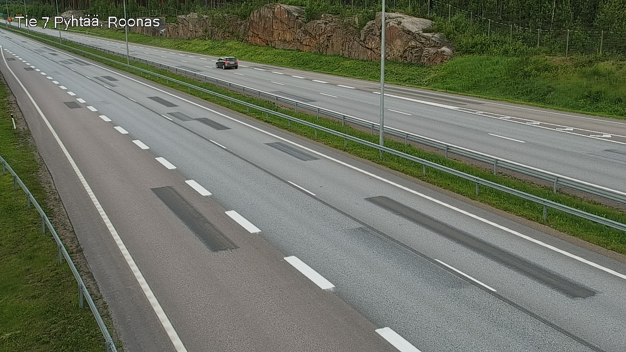Weather Camera Image Väg 7 Pyttis, Rånäs, Pyhtää, Kymenlaakso
