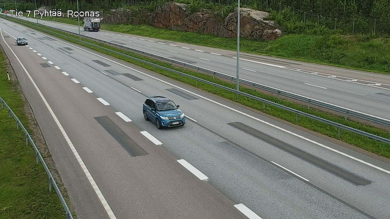 Weather Camera Image Väg 7 Pyttis, Rånäs, Pyhtää, Kymenlaakso
