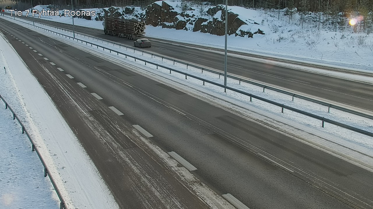 Weather Camera Image Road 7 Pyhtää, Roonas, Pyhtää, Kymenlaakso