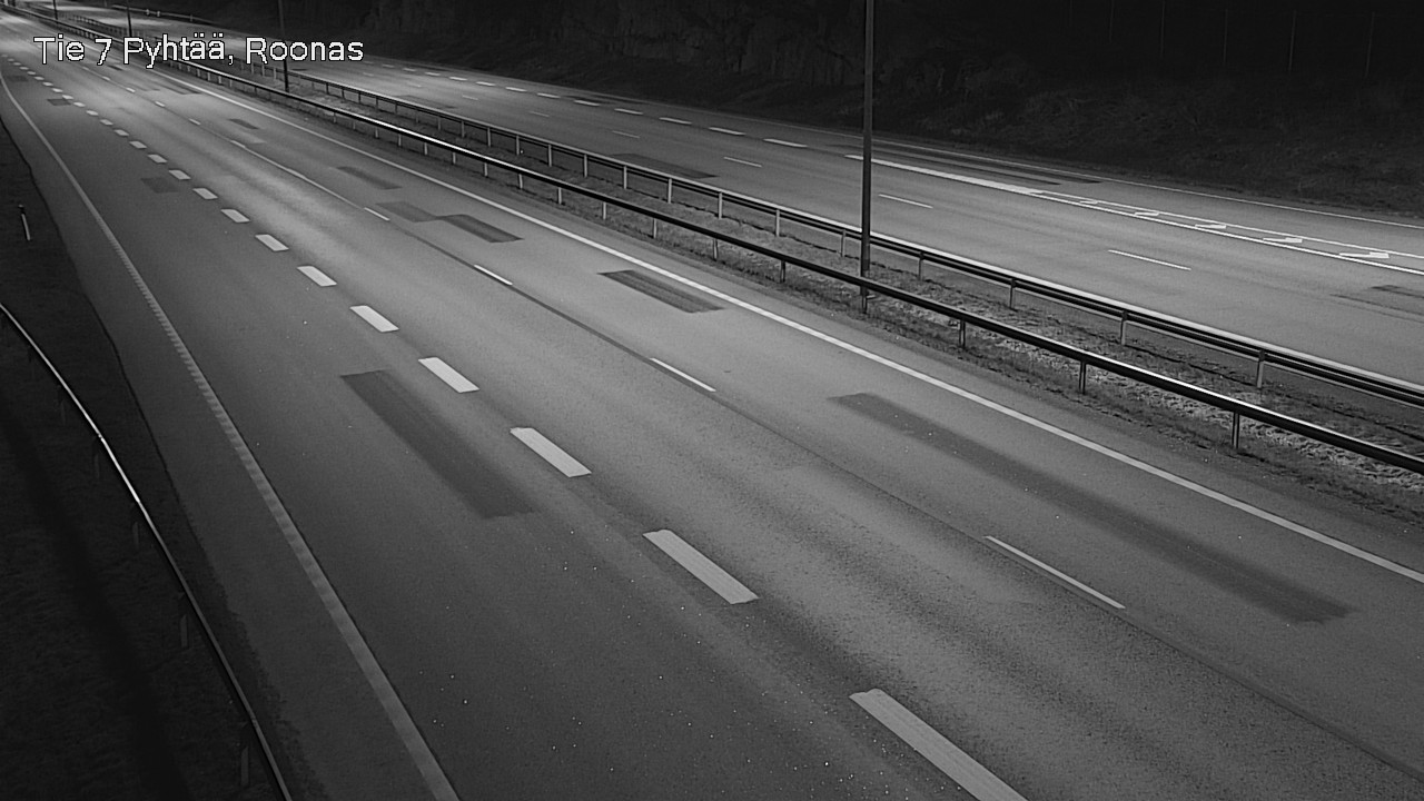 Weather Camera Image Väg 7 Pyttis, Rånäs, Pyhtää, Kymenlaakso