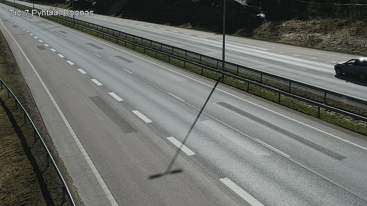 Weather Camera Image Väg 7 Pyttis, Rånäs, Pyhtää, Kymenlaakso
