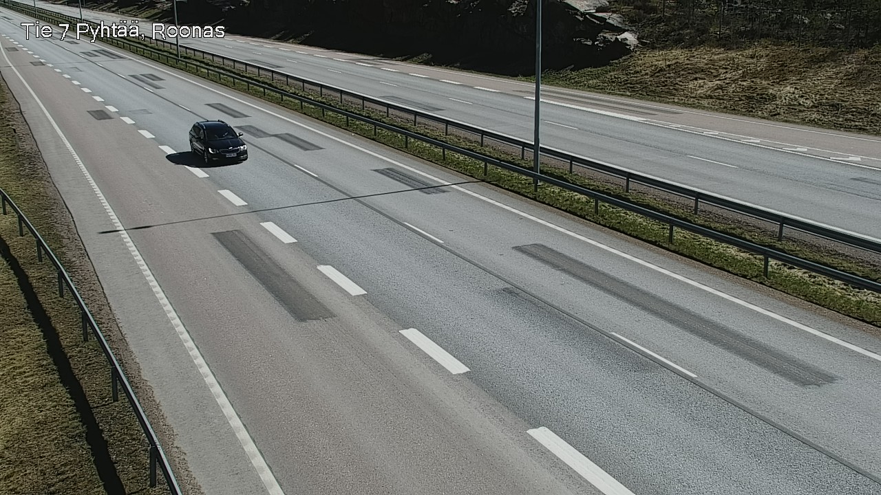 Weather Camera Image Väg 7 Pyttis, Rånäs, Pyhtää, Kymenlaakso