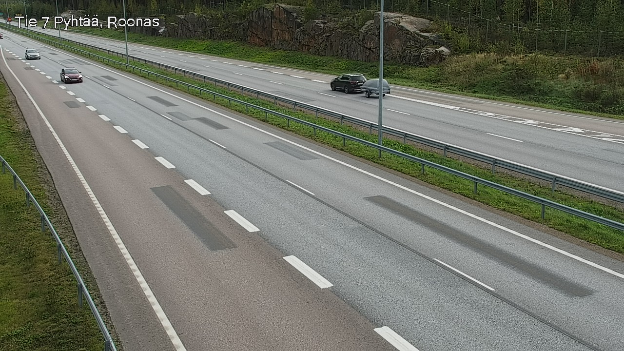 Kelikamerat Kuva Tie 7 Pyhtää, Roonas, Pyhtää, Kymenlaakso
