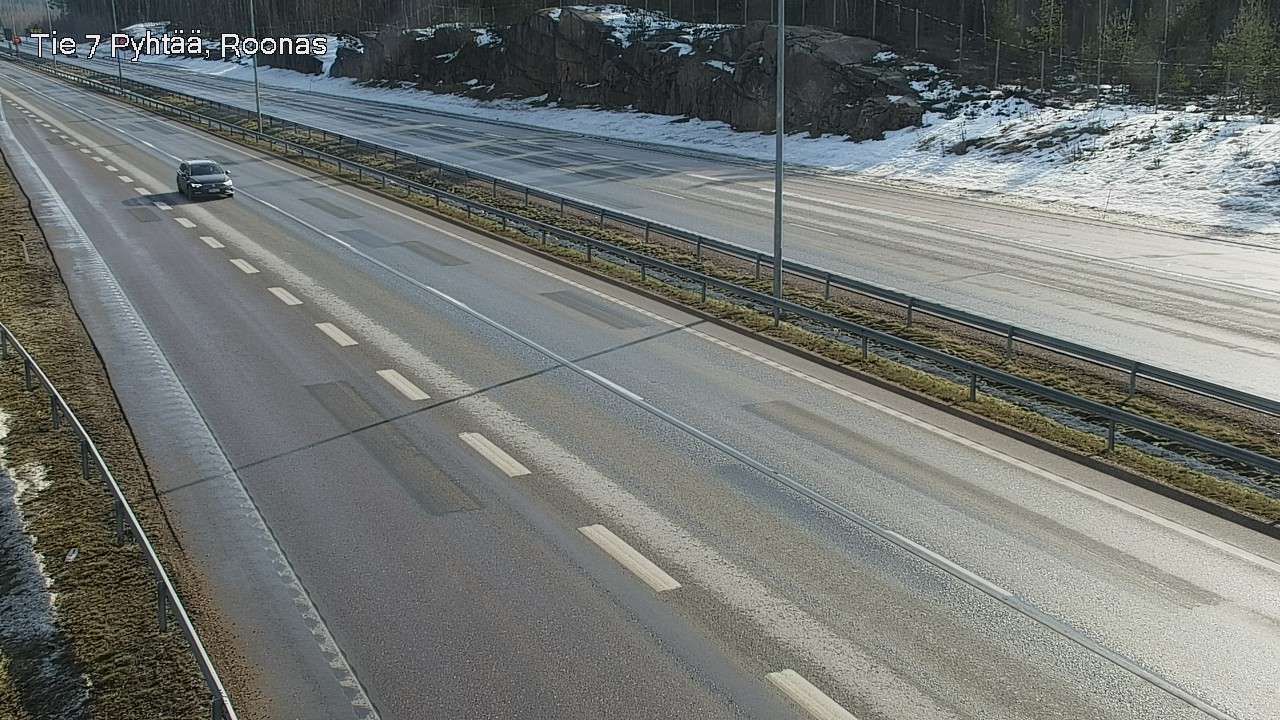Weather Camera Image Road 7 Pyhtää, Roonas, Pyhtää, Kymenlaakso