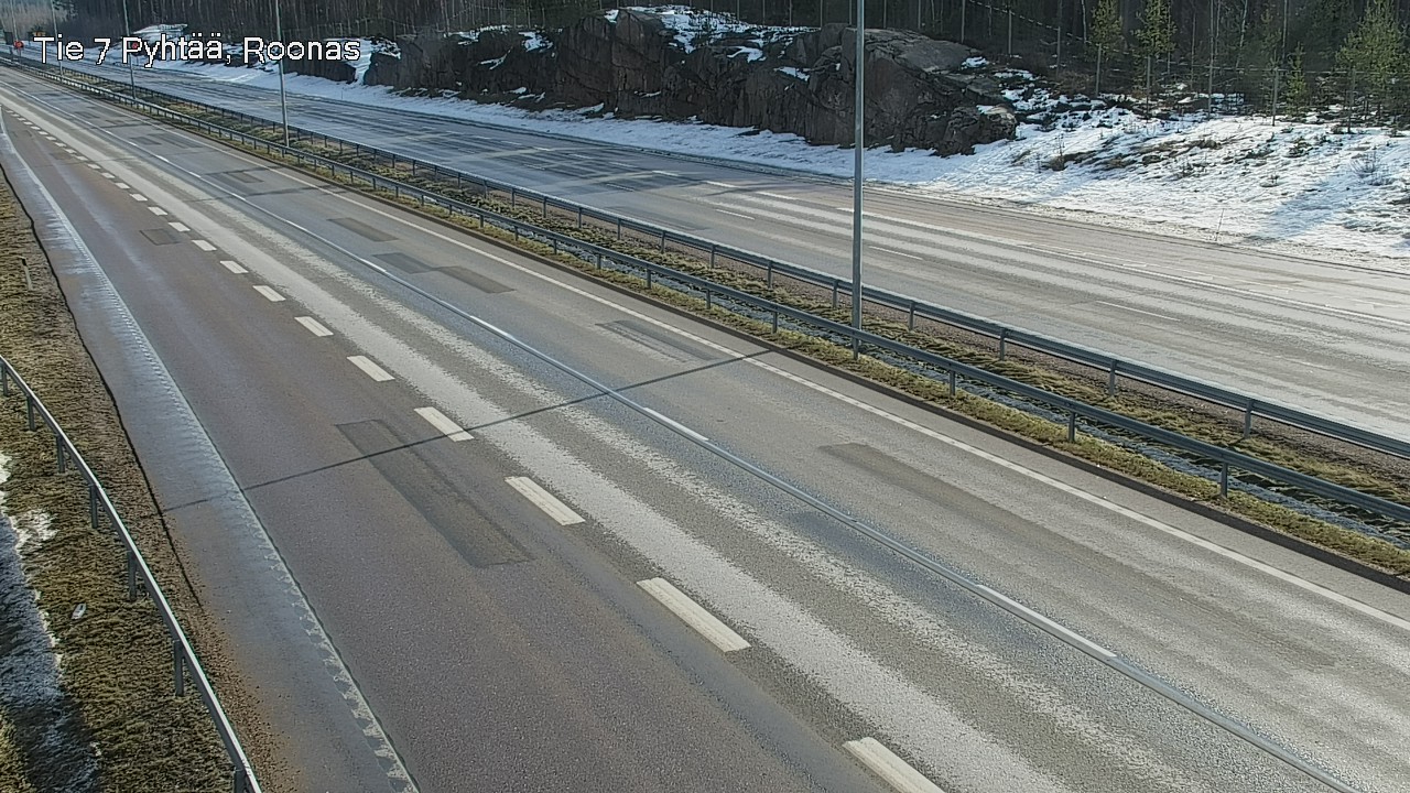 Weather Camera Image Road 7 Pyhtää, Roonas, Pyhtää, Kymenlaakso