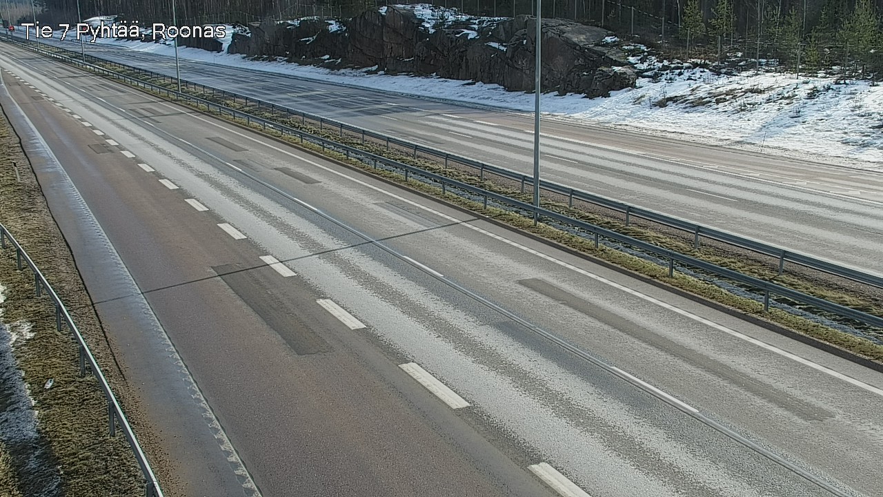 Weather Camera Image Road 7 Pyhtää, Roonas, Pyhtää, Kymenlaakso
