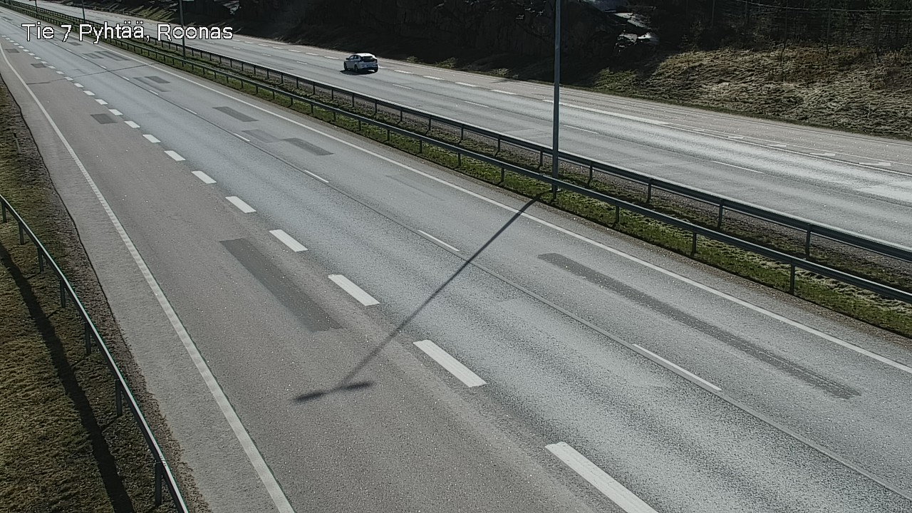 Weather Camera Image Väg 7 Pyttis, Rånäs, Pyhtää, Kymenlaakso