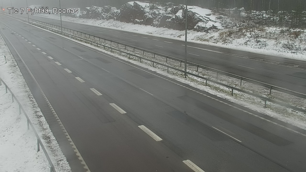 Weather Camera Image Väg 7 Pyttis, Rånäs, Pyhtää, Kymenlaakso