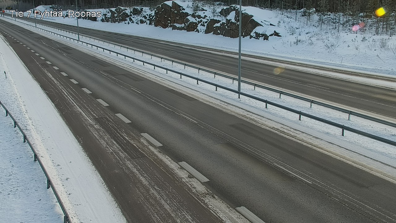 Weather Camera Image Road 7 Pyhtää, Roonas, Pyhtää, Kymenlaakso
