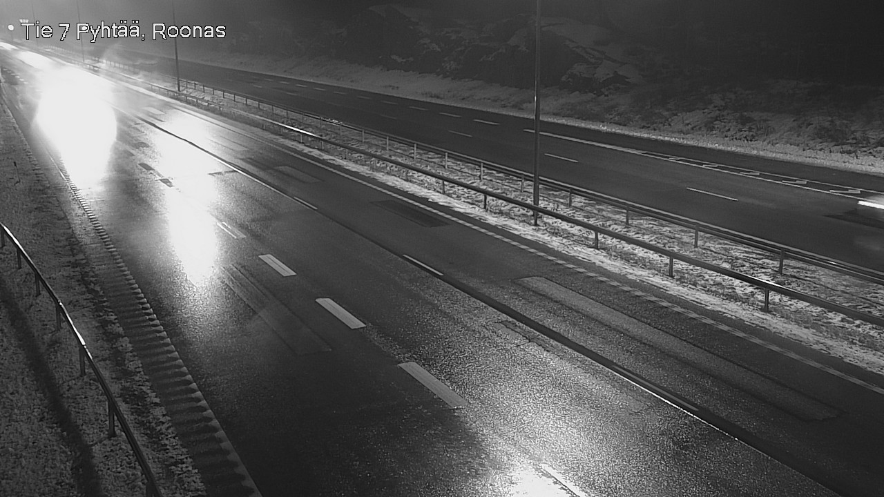 Weather Camera Image Väg 7 Pyttis, Rånäs, Pyhtää, Kymenlaakso