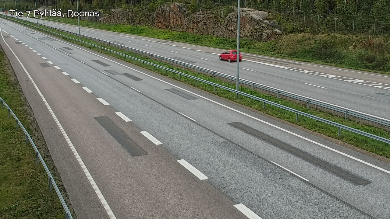 Kelikamerat Kuva Tie 7 Pyhtää, Roonas, Pyhtää, Kymenlaakso