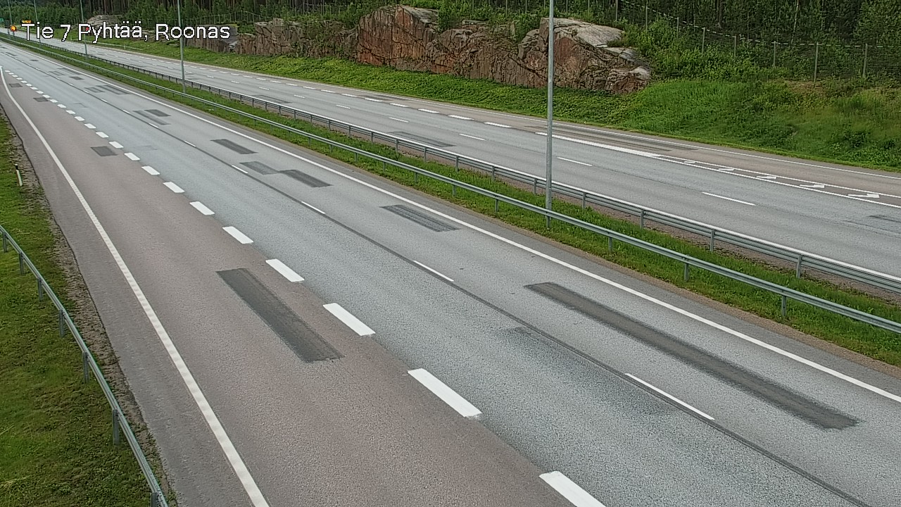 Weather Camera Image Väg 7 Pyttis, Rånäs, Pyhtää, Kymenlaakso