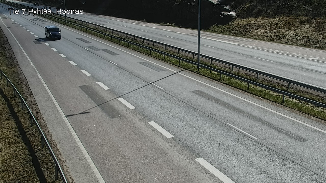 Weather Camera Image Väg 7 Pyttis, Rånäs, Pyhtää, Kymenlaakso