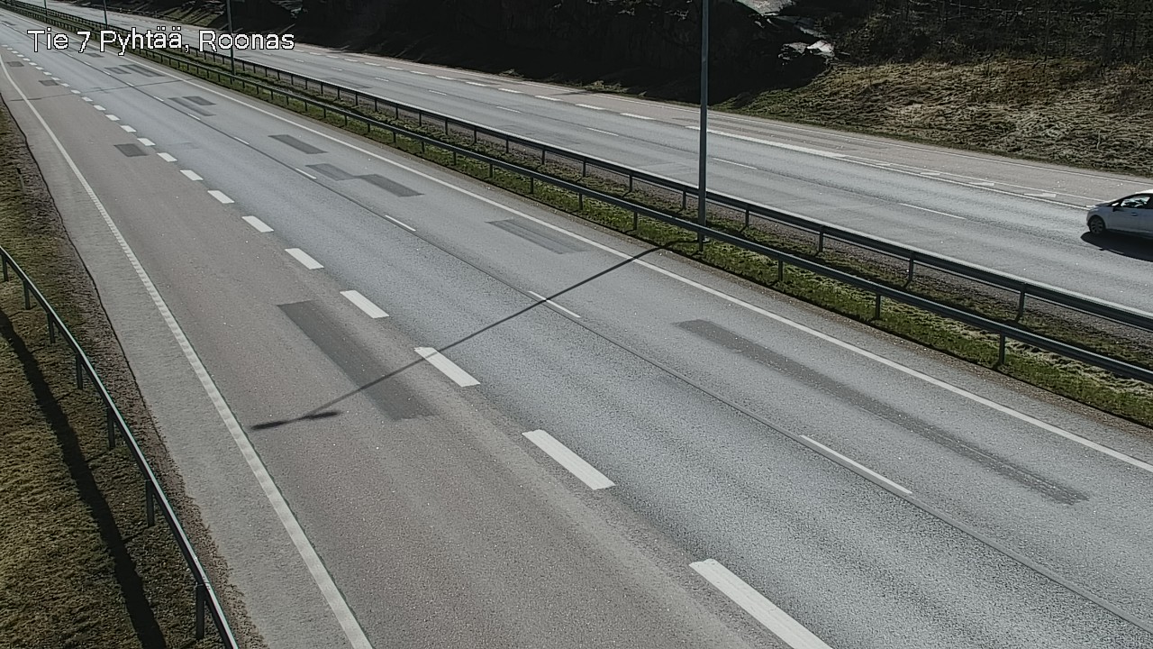 Weather Camera Image Väg 7 Pyttis, Rånäs, Pyhtää, Kymenlaakso