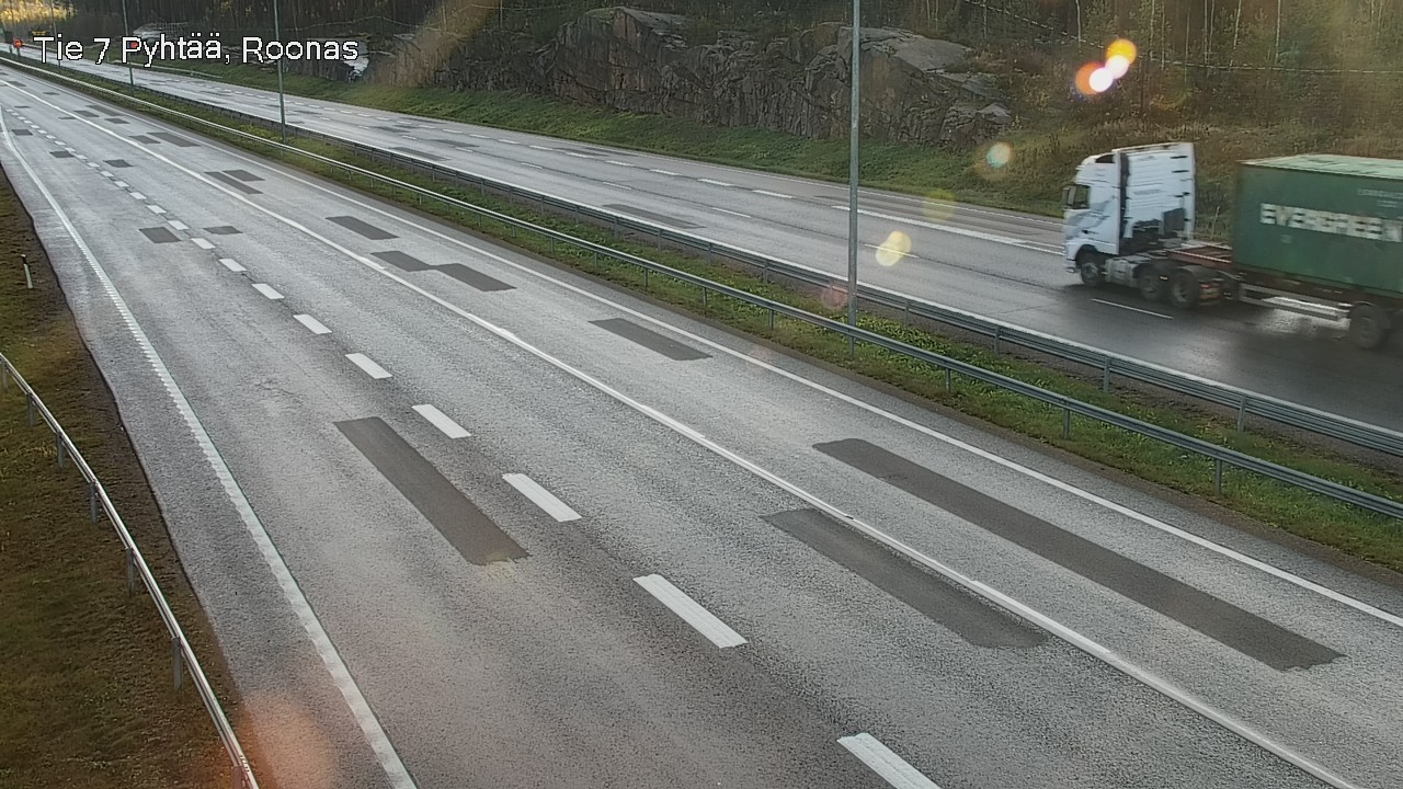 Kelikamerat Kuva Tie 7 Pyhtää, Roonas, Pyhtää, Kymenlaakso