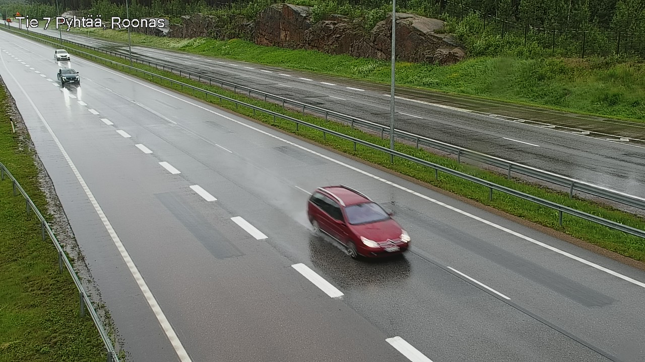 Weather Camera Image Väg 7 Pyttis, Rånäs, Pyhtää, Kymenlaakso
