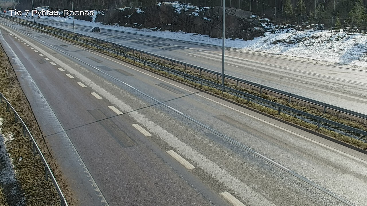 Weather Camera Image Road 7 Pyhtää, Roonas, Pyhtää, Kymenlaakso