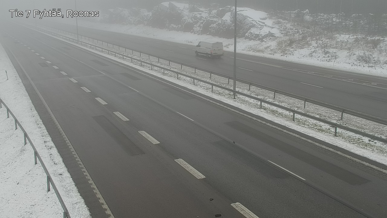 Weather Camera Image Väg 7 Pyttis, Rånäs, Pyhtää, Kymenlaakso