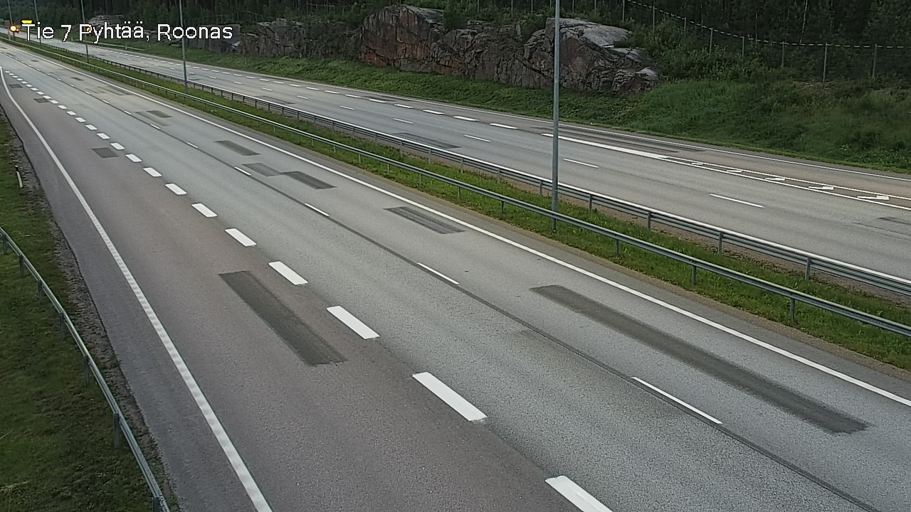 Weather Camera Image Väg 7 Pyttis, Rånäs, Pyhtää, Kymenlaakso