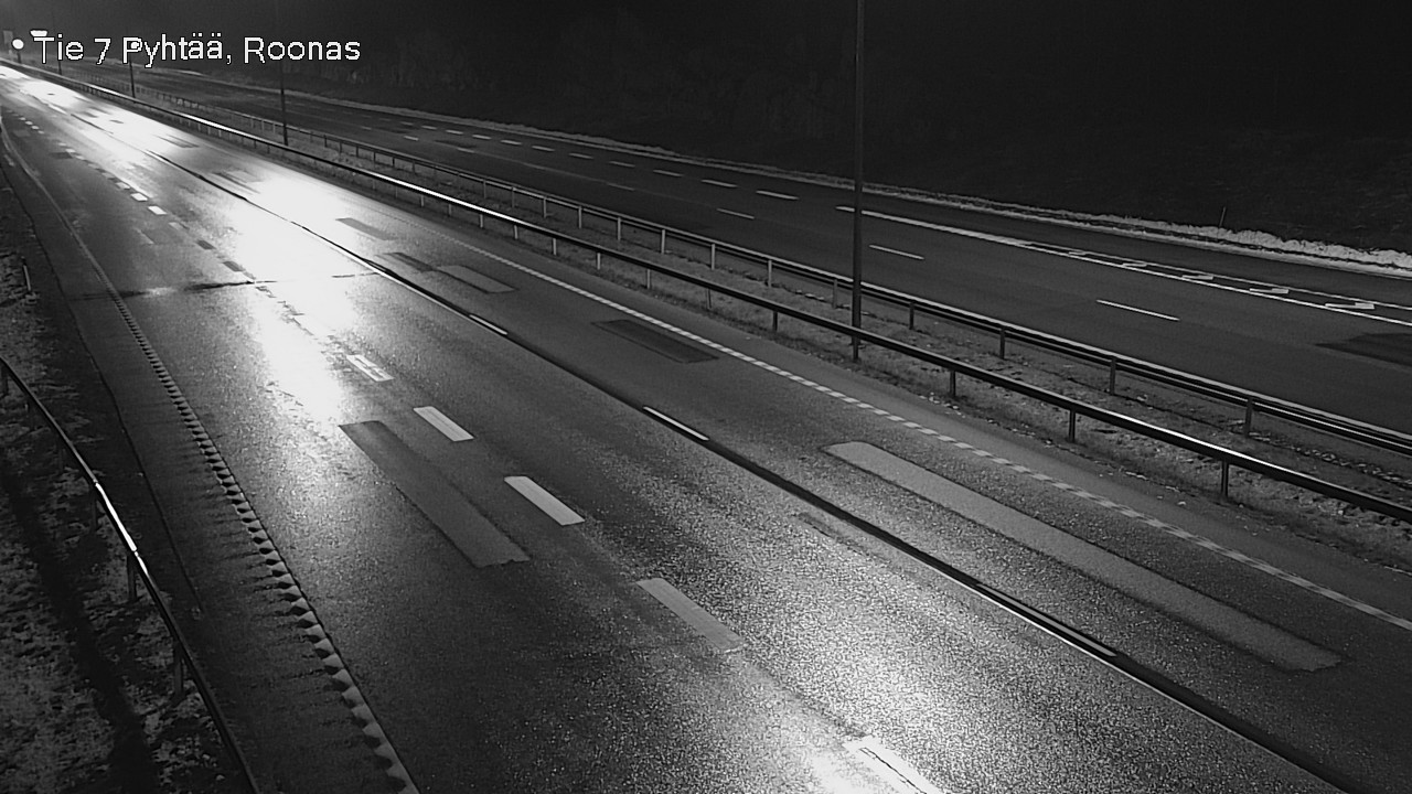 Weather Camera Image Väg 7 Pyttis, Rånäs, Pyhtää, Kymenlaakso
