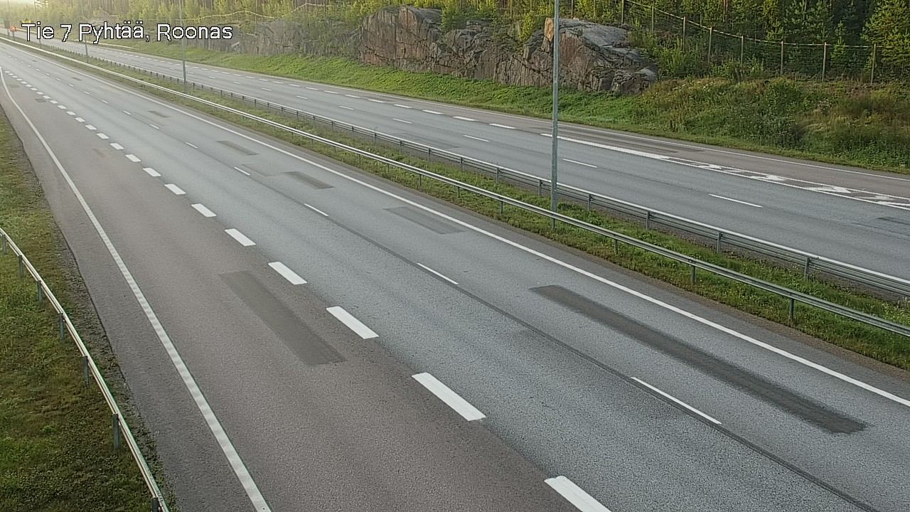 Kelikamerat Kuva Tie 7 Pyhtää, Roonas, Pyhtää, Kymenlaakso