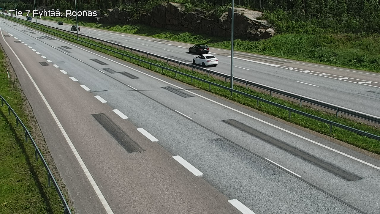 Weather Camera Image Väg 7 Pyttis, Rånäs, Pyhtää, Kymenlaakso