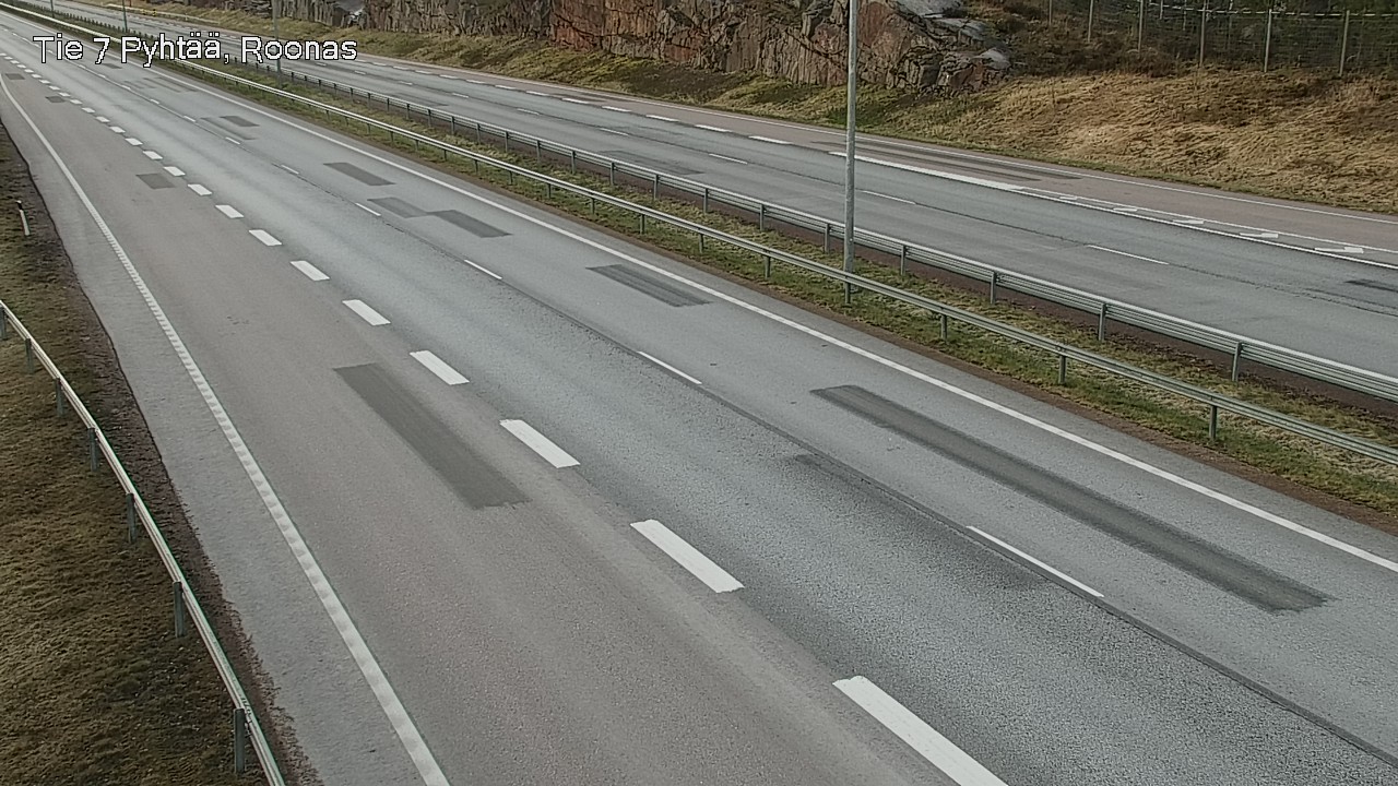 Weather Camera Image Väg 7 Pyttis, Rånäs, Pyhtää, Kymenlaakso