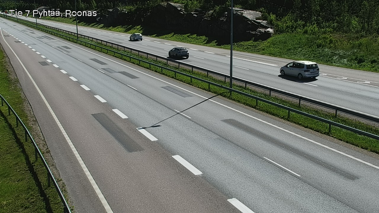 Weather Camera Image Väg 7 Pyttis, Rånäs, Pyhtää, Kymenlaakso
