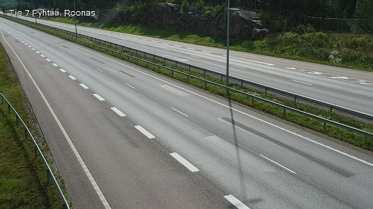 Weather Camera Image Road 7 Pyhtää, Roonas, Pyhtää, Kymenlaakso