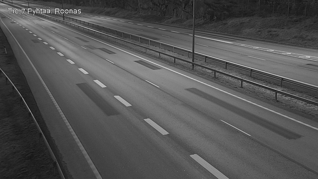 Weather Camera Image Väg 7 Pyttis, Rånäs, Pyhtää, Kymenlaakso