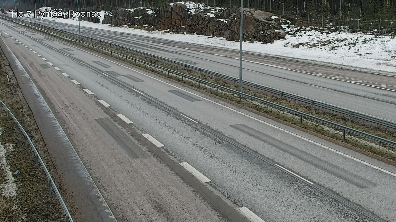 Weather Camera Image Road 7 Pyhtää, Roonas, Pyhtää, Kymenlaakso
