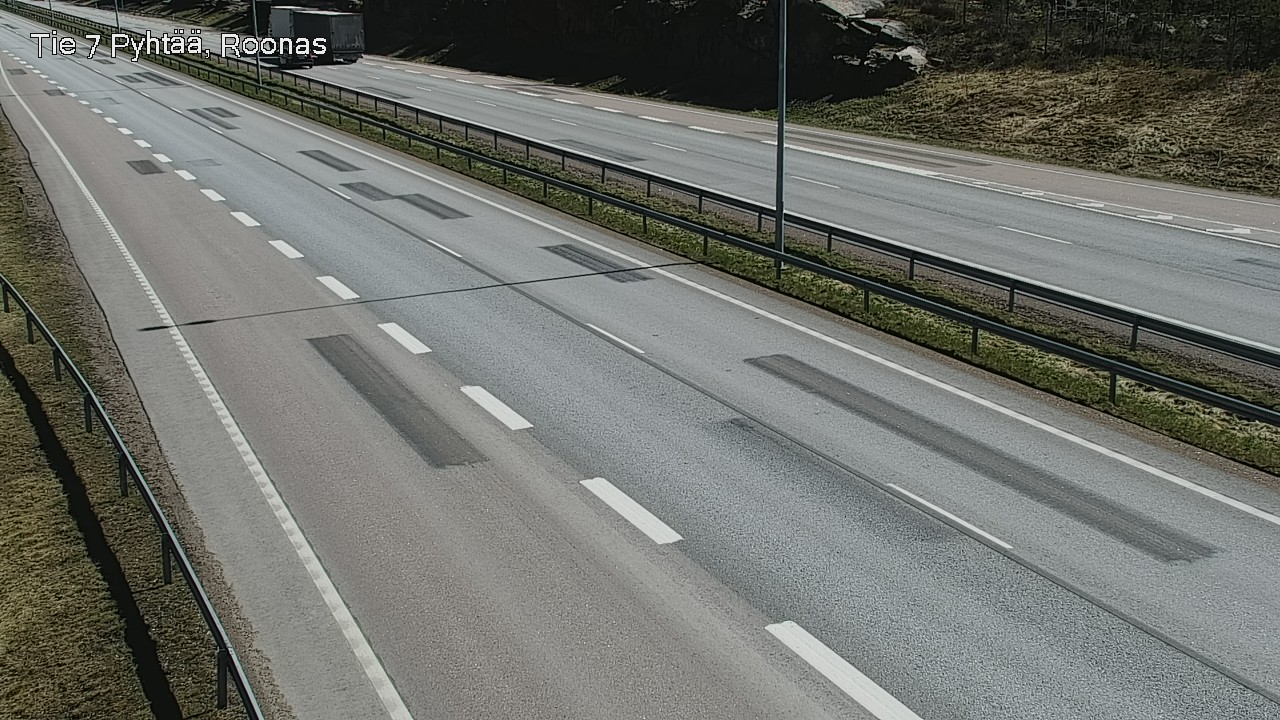 Weather Camera Image Väg 7 Pyttis, Rånäs, Pyhtää, Kymenlaakso